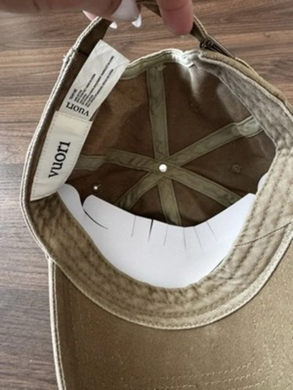 Vuori Ball Cap Unisex Camel Khaki Tan Strapback Hat